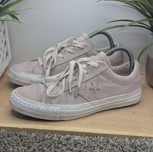 Converse All Star Pink Suede Low Ox Women's Size 8 Shoes Casual Walking Skate